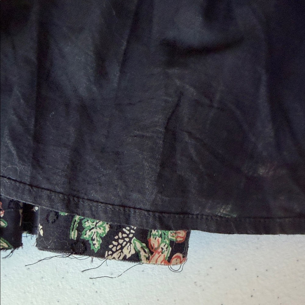 Pilcro Black Floral Mini Dress - Picture 10 of 13